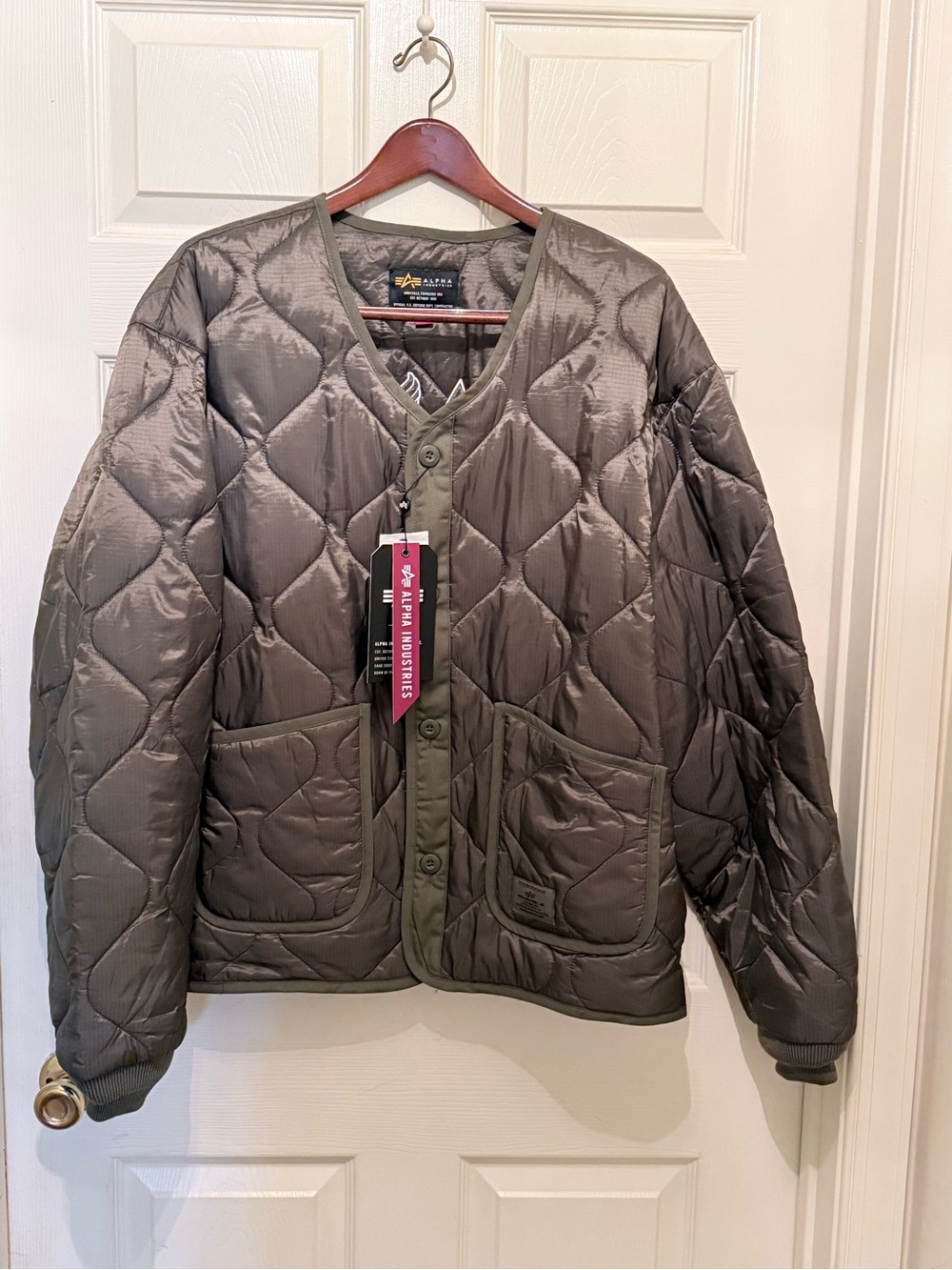 Men's Size XL - Alpha Industries ALS/92 Relaxed Liner Jacket